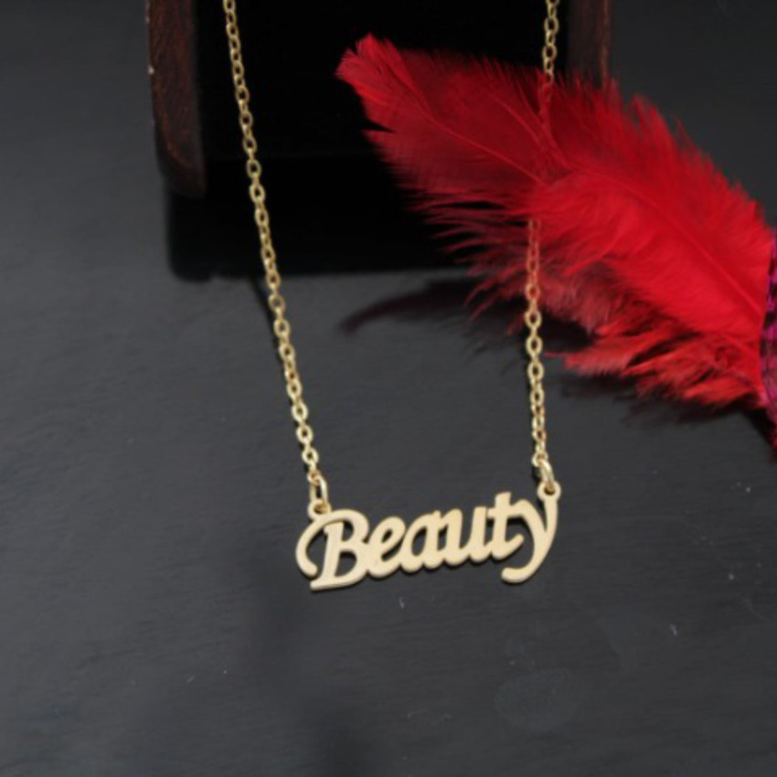 Name pendant cheap chain flipkart