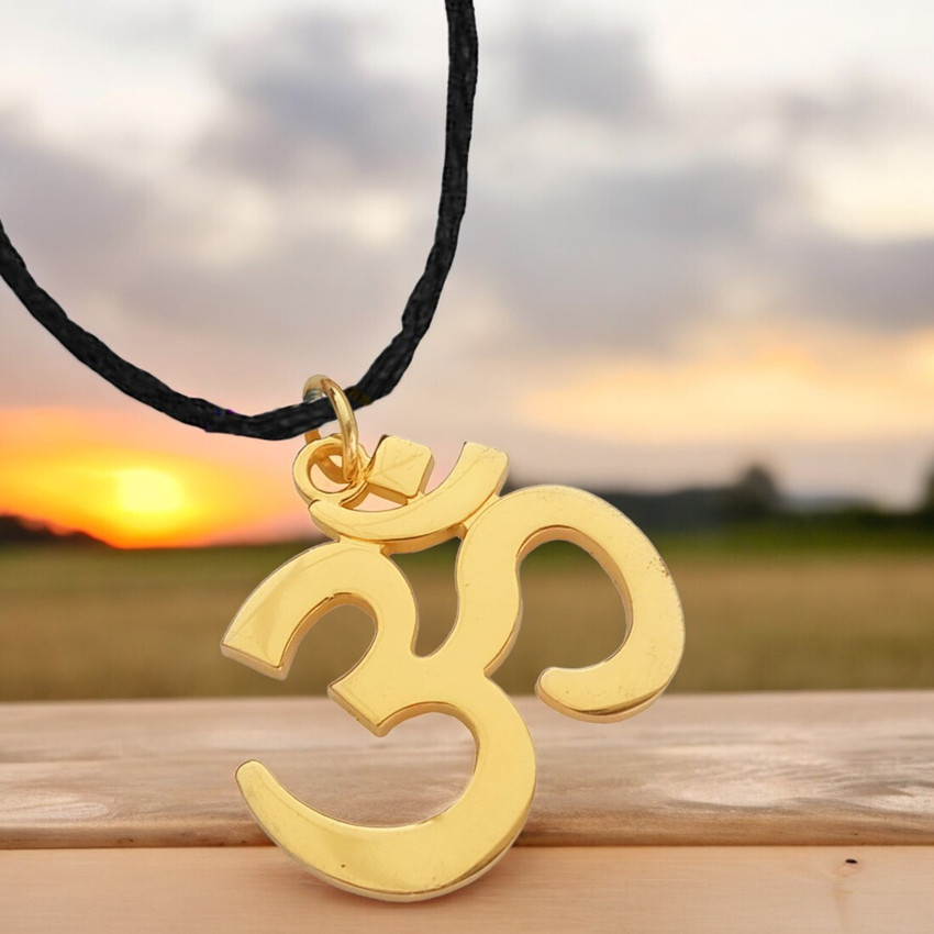 Om sign pendant top