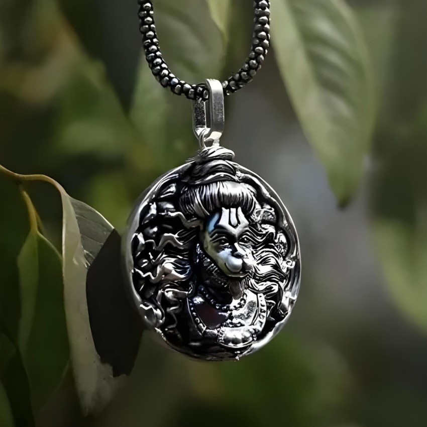 Hanuman Pendant with His Yantra on Reverse selling (Two Sided Pendant)