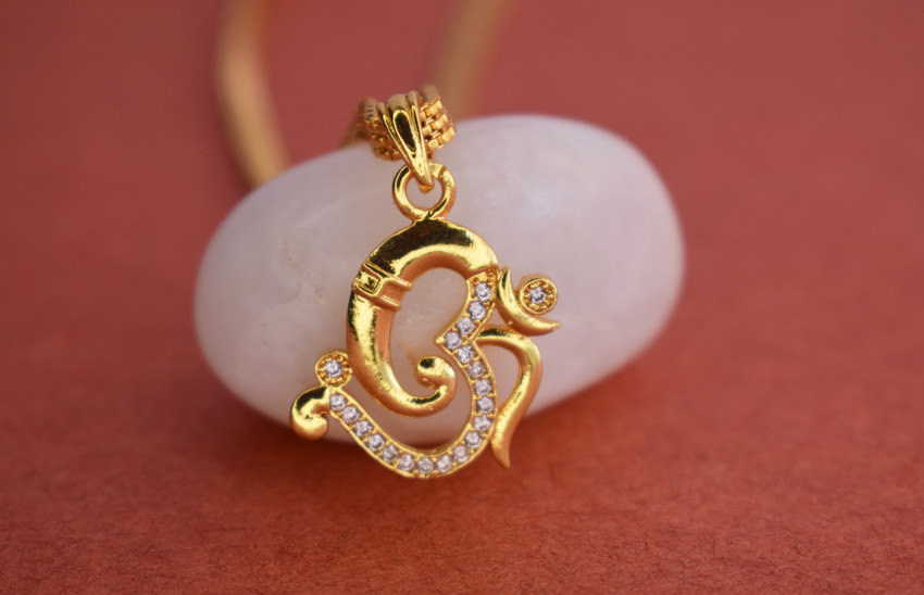 God locket cheap in gold