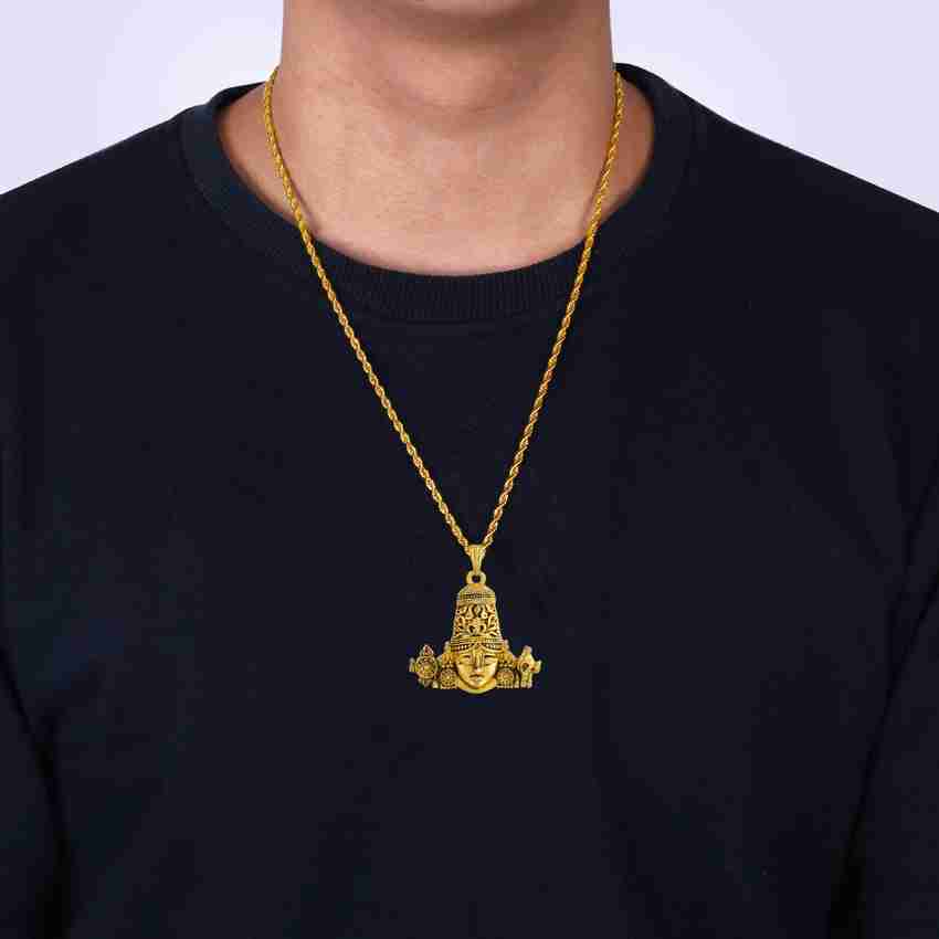Venkateswara swamy store gold chain