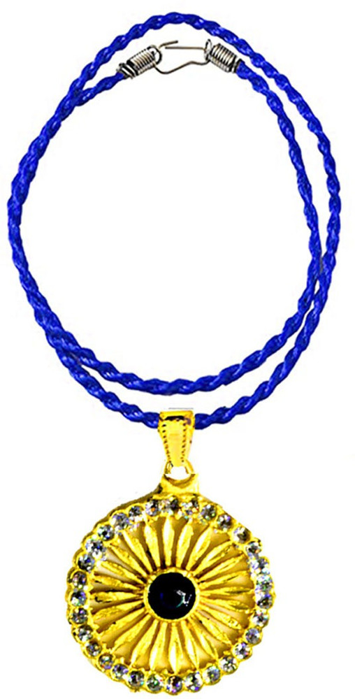 Ashok chakra gold discount pendant