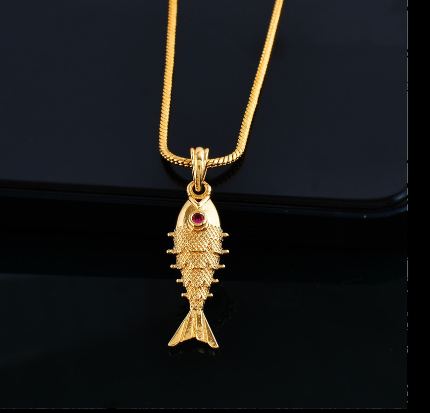 City gold store long necklace