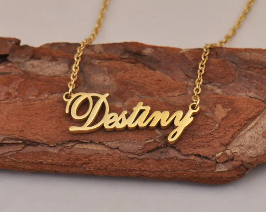 Destiny sales name necklace