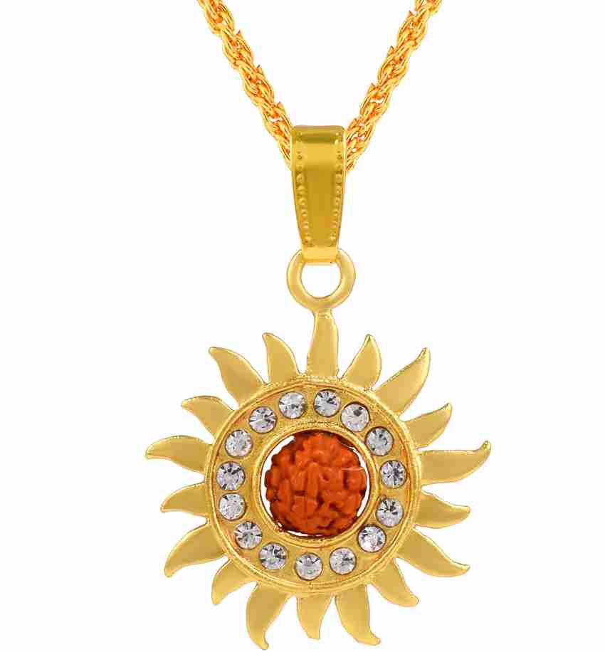 Sun design locket online