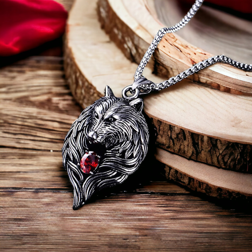 M Men Style Mens Bikers RUBY FOX European trending Style Neckalce for Men Boys Sterling Silver Zinc Metal Pendant Price in India Buy M Men Style Mens Bikers RUBY FOX