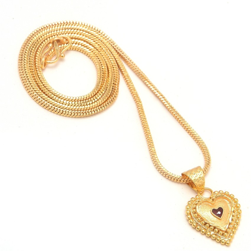 J&CO Jewellery Love Lock Charm Necklace