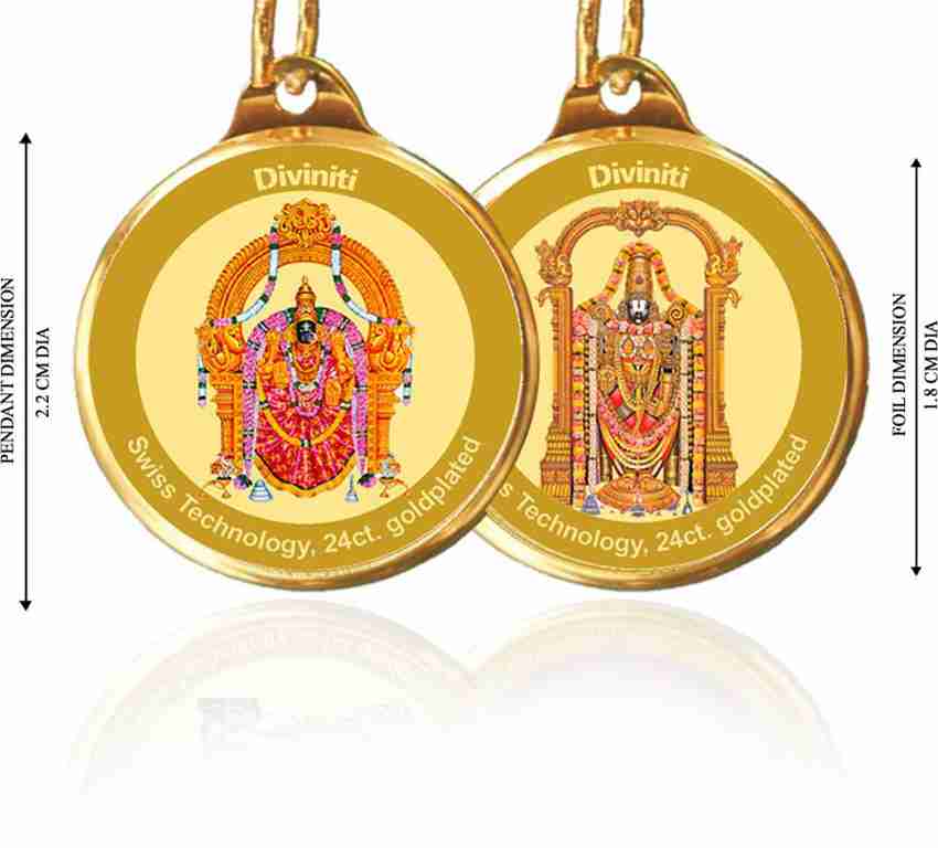 Ttd top gold locket