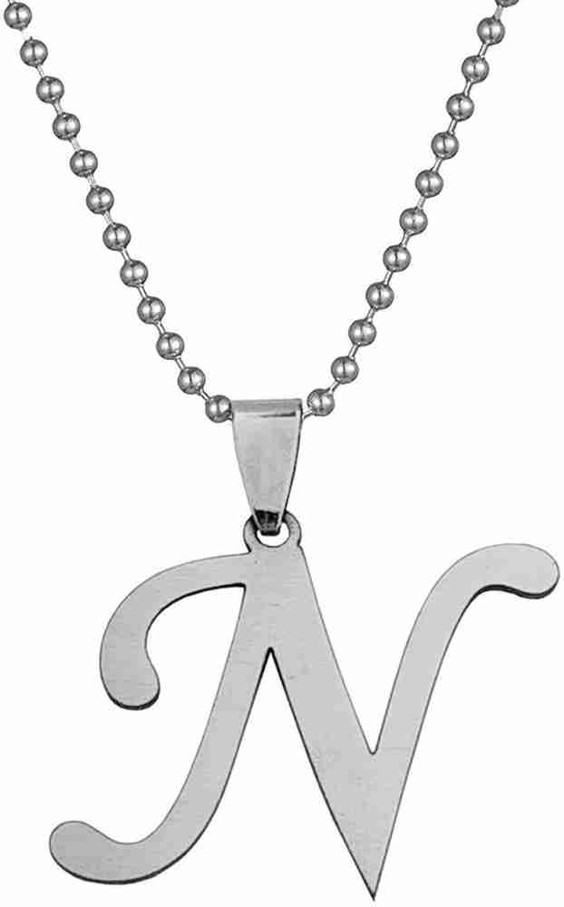 N alphabet locket discount