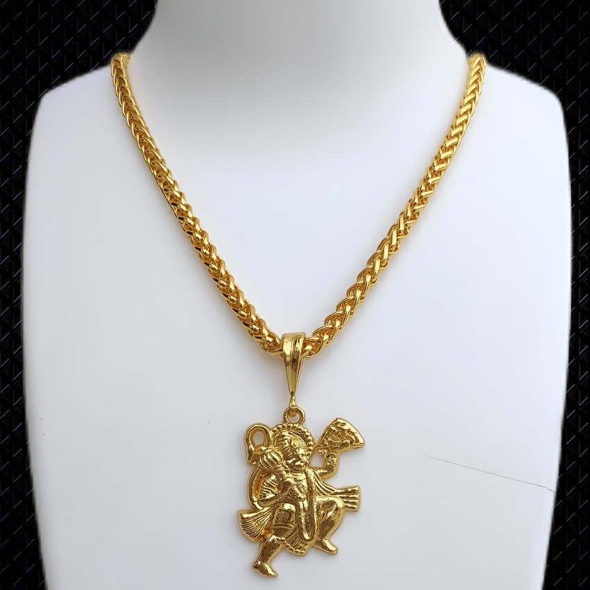 Gents locket gold discount