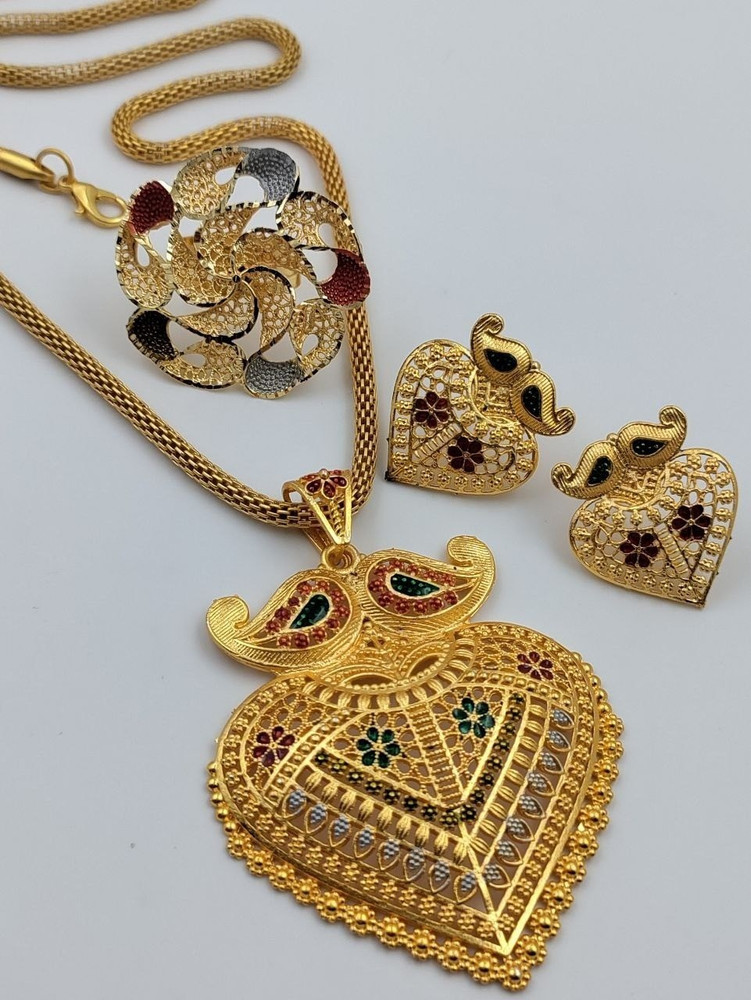 Latest design of hotsell gold kitty set