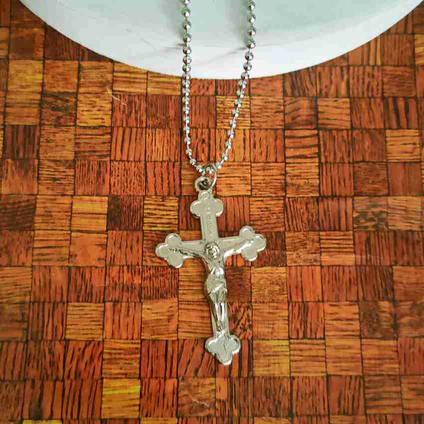 Shiv Jagdamba Religious Lord Jesus Christ Cross Pendant Necklace