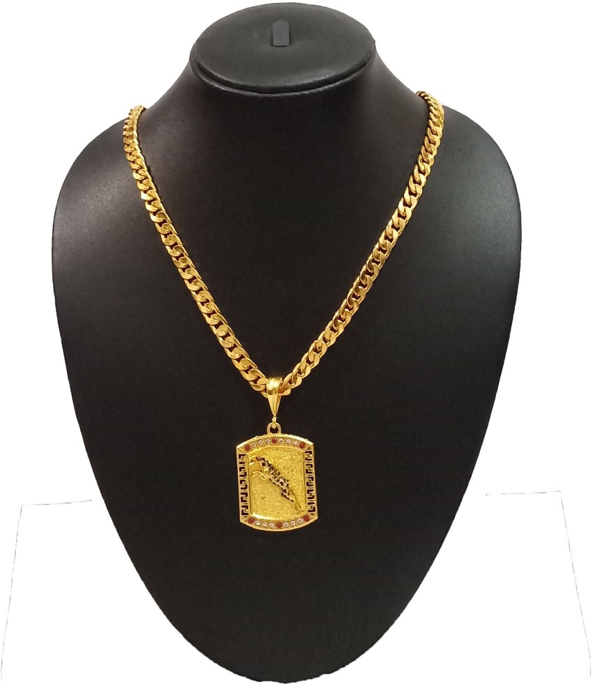 Gold plated deals chain and pendant