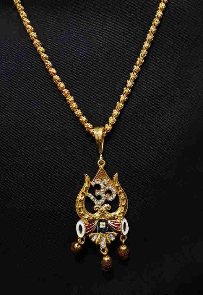 Trishul damru mangalsutra outlet