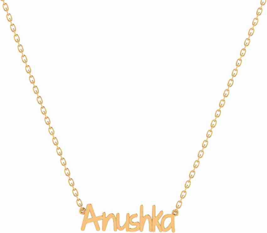 Anushka name locket discount
