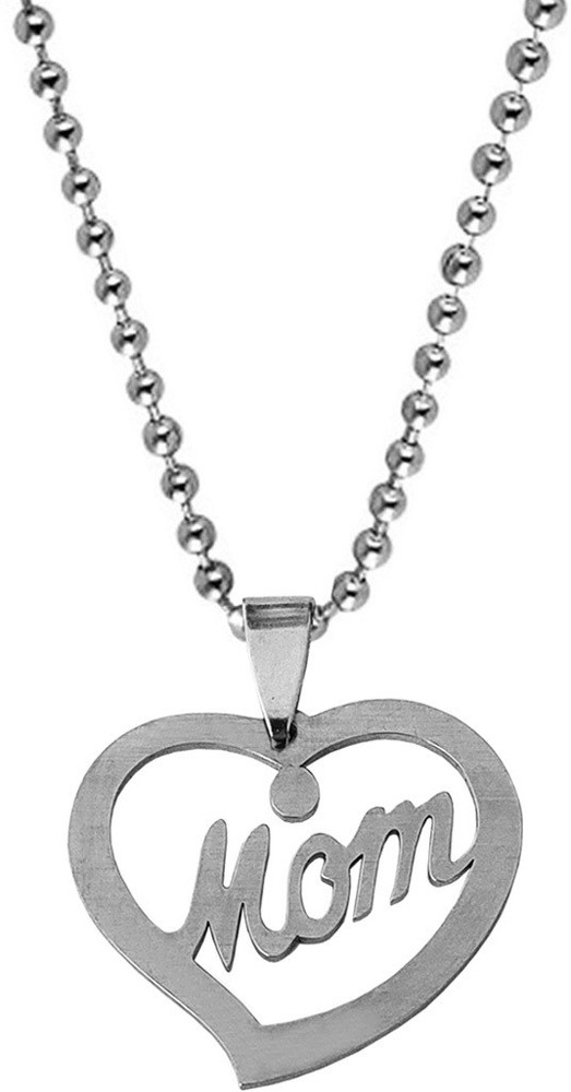 Mom heart locket deals necklace