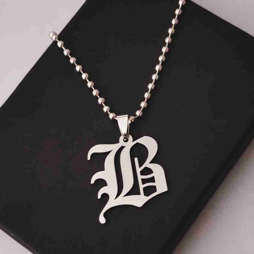Shiv Jagdamba Personalised Old English Initial B Alphabet Letter