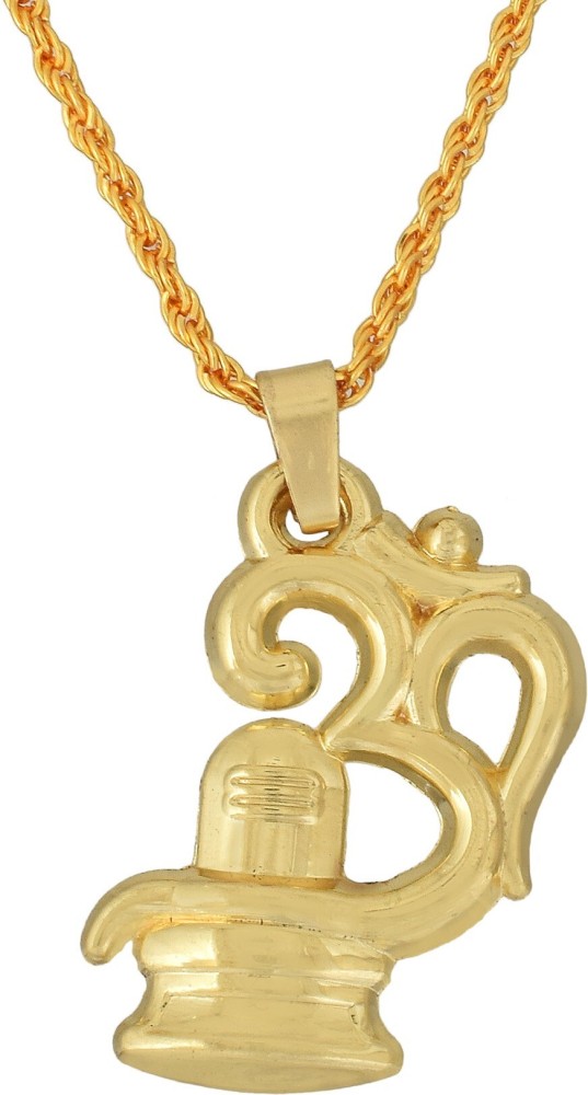 Shivling on sale gold pendant