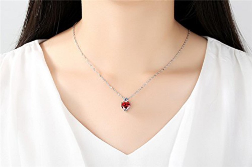 Details more than 152 swarovski red heart necklace best ...