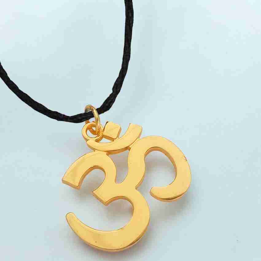 Sulllery Spiritual Sign Om Aum Cotton Dori Pendant for Men and Women Stainless Steel Pendant Price in India Buy Sulllery Spiritual Sign Om Aum Cotton Dori Pendant for Men and Women
