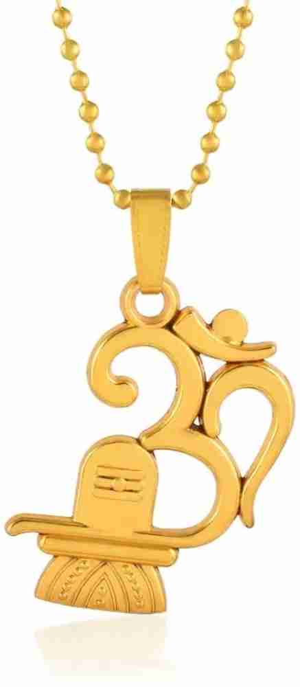 Shivling clearance pendant gold