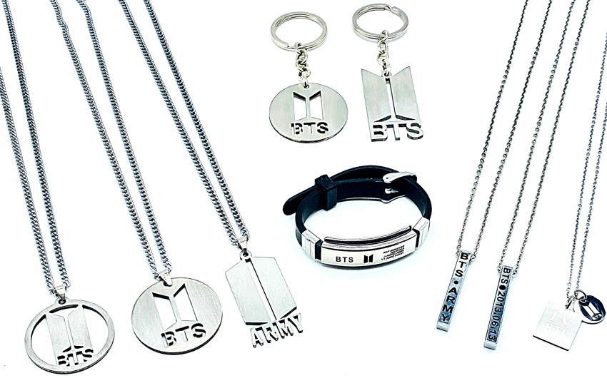 accessoo BTS ARMY Pendant, Locket, Key Chains, BTS Bracelet, BTS