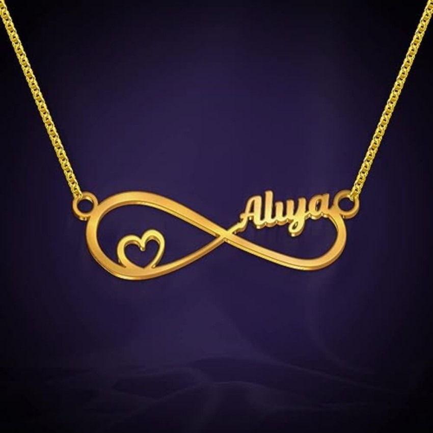 Aliya name deals necklace