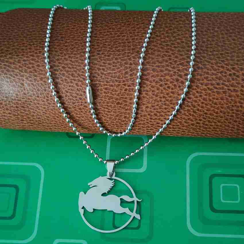 Mens running necklace top
