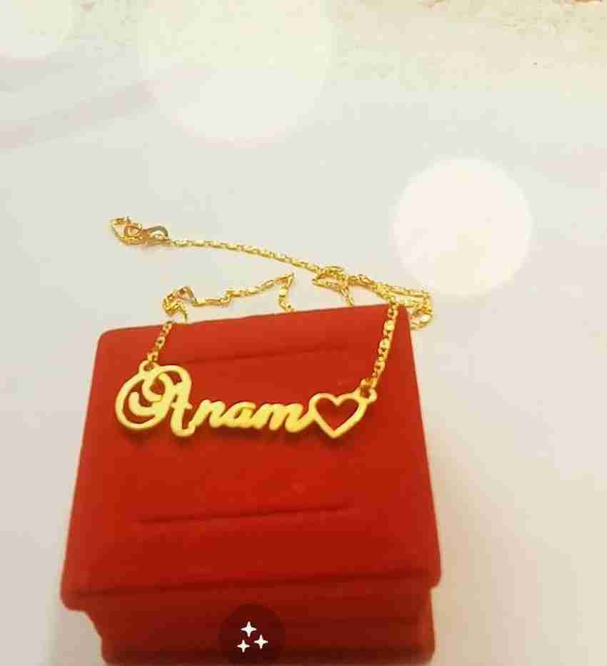 Anam sales name locket