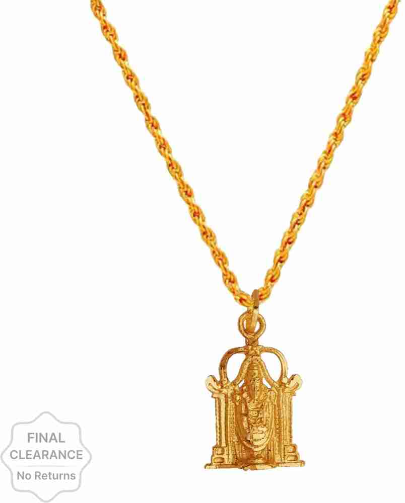 Shiv Jagdamba Religious Jewelery Gold Plated Brass Micron Lord