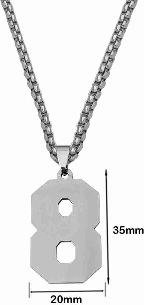 Stainless steel number pendants store
