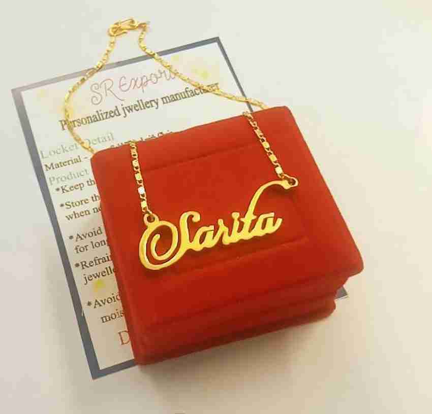 Sarita discount name locket