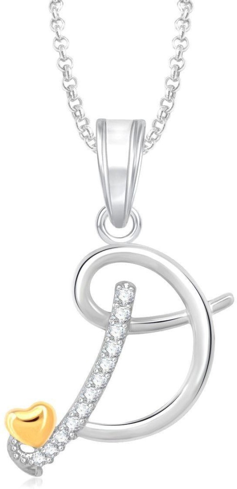 D alphabet store pendant