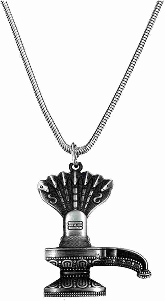 Shivling locket hotsell silver