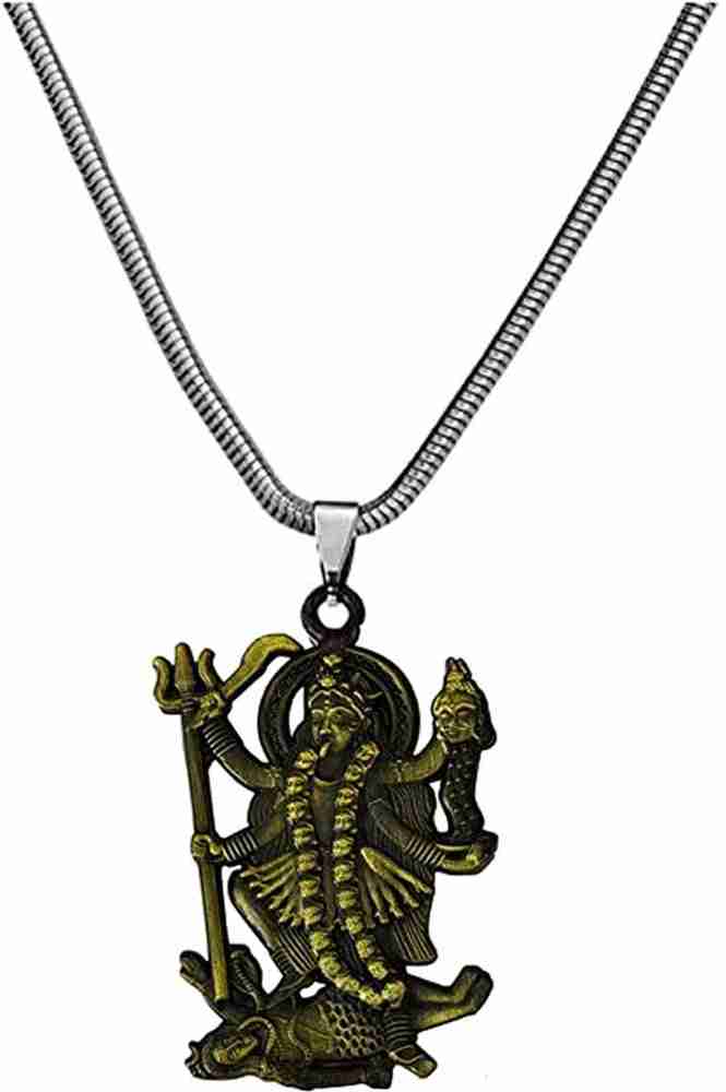 AFH Goddess Kali Maa Kali Mahakali Bronze Snake Chain Pendant for Men and Women Rhodium Metal Pendant Price in India Buy AFH Goddess Kali Maa Kali Mahakali Bronze Snake Chain Pendant for Men and Women...
