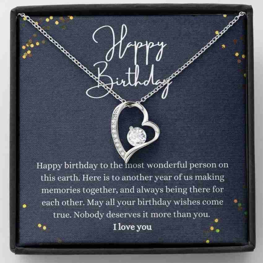 Rakva Happy Birthday Gift Necklace Happy Birthday Special