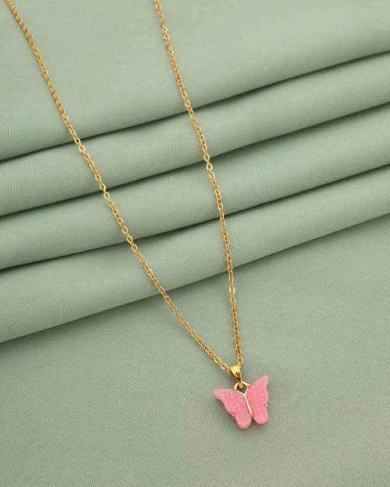 Dijal The butterfly locket necklace is more than just a fashion accessory Alloy Price in India Buy Dijal The butterfly locket necklace is more than just a fashion accessory Alloy Online