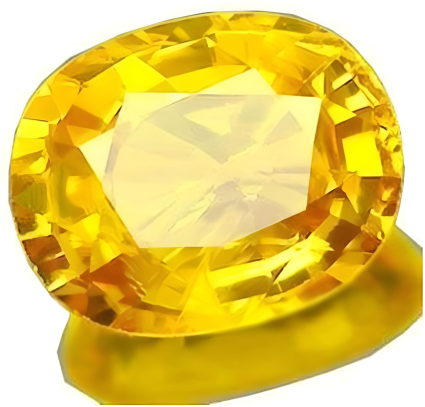 ARSUVI Pukhraj 3.25 Ratti 2.92 Carat Lab Certified Original AA Yellow Genuine Gemstone Sapphire Stone Price in India Buy ARSUVI Pukhraj 3.25 Ratti 2.92 Carat Lab Certified Original AA Yellow Genuine