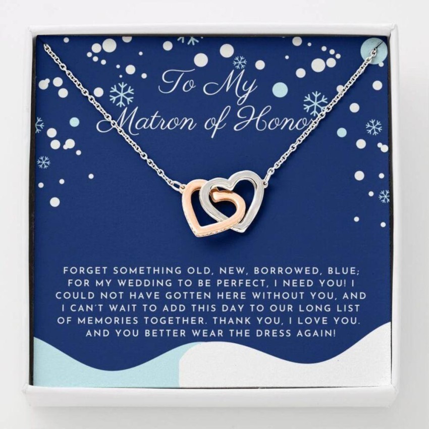 Matron of sale honor necklace