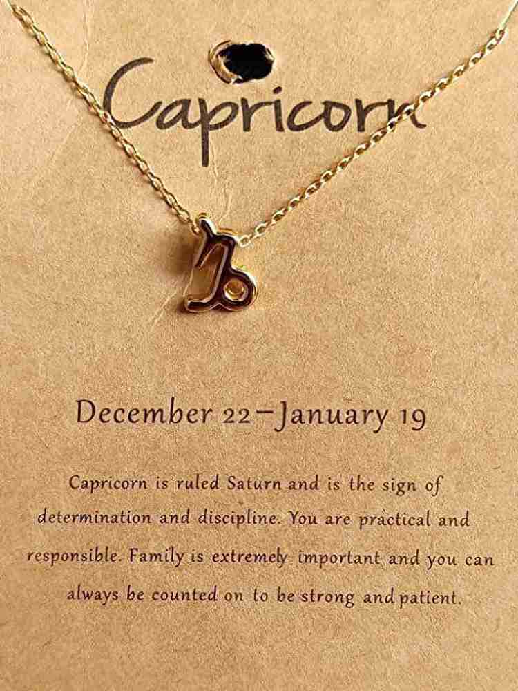 Capricorn locket outlet