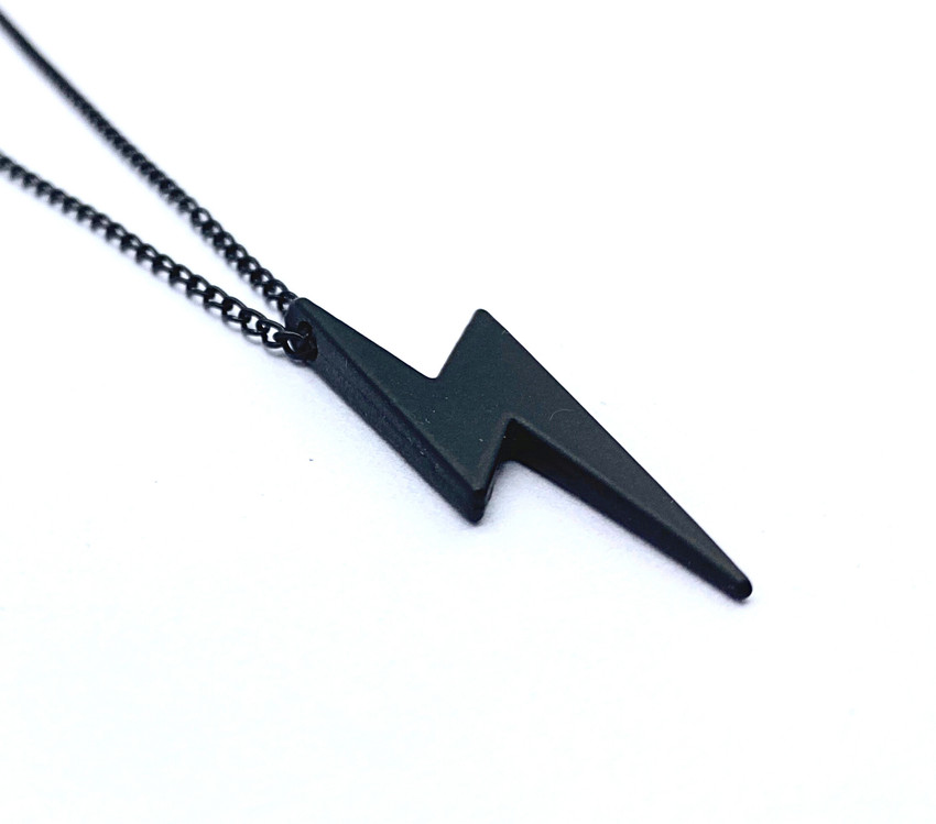 accessoo Stylish Flash Logo Design Pendant Locket for Men and Boys Stainless Steel Locket