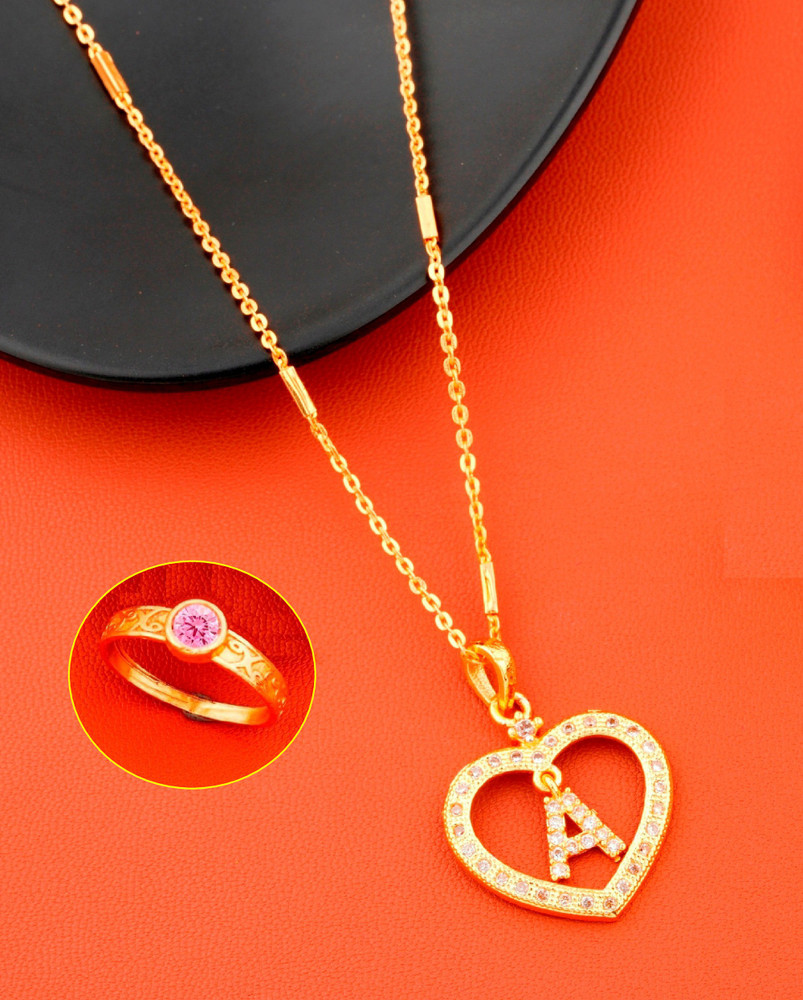 Name gold pendant price deals