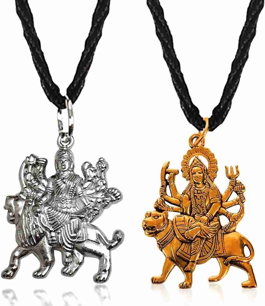 Maa durga silver locket price online