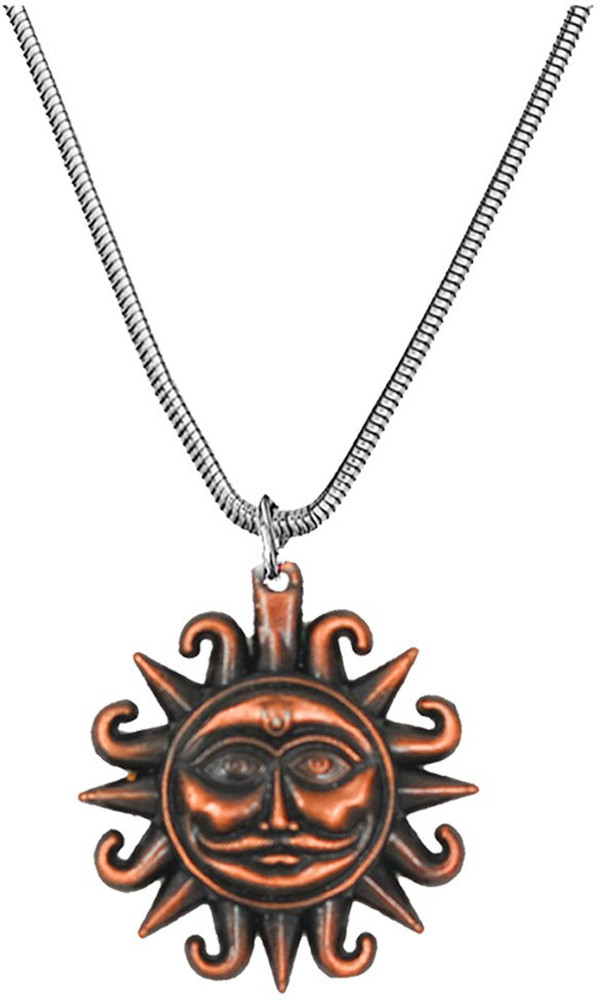 Copper sun pendant sale
