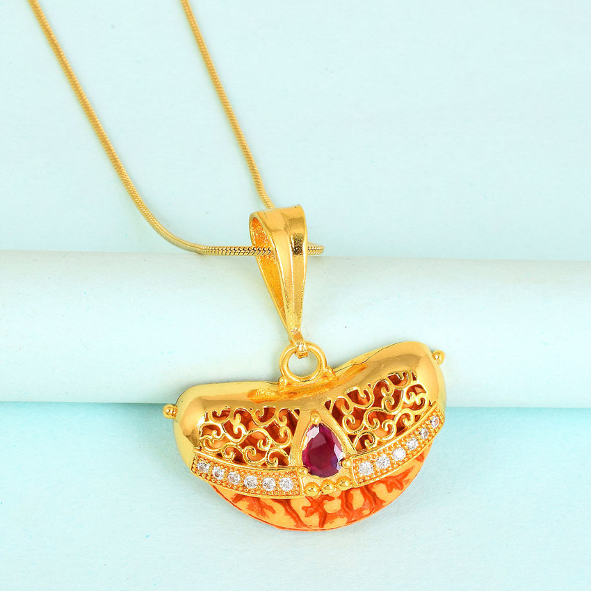Rudraksha 22k gold pendant shop