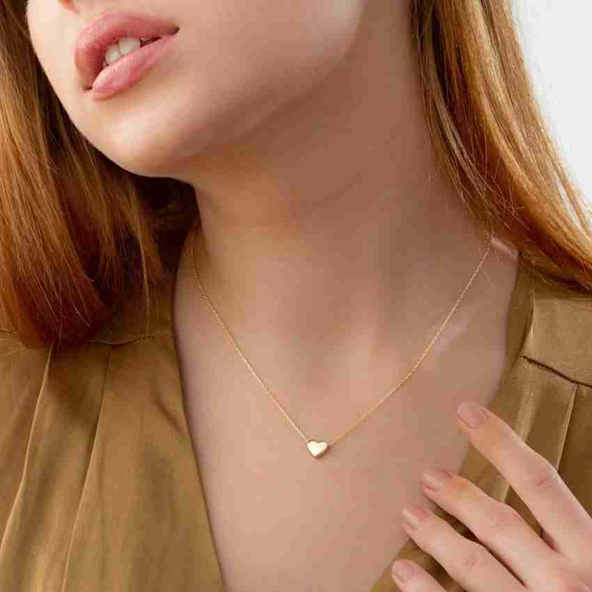 Thin gold chain 2025 with small pendant