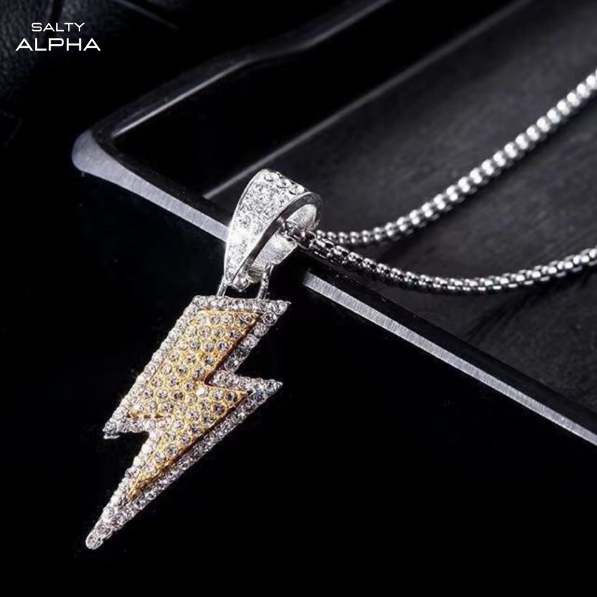 Salty Alpha Electrostorm Shimmer Chain Stainless Steel Pendant Set Price in  India - Buy Salty Alpha Electrostorm Shimmer Chain Stainless Steel Pendant  Set Online at Best Prices in India | Flipkart.com