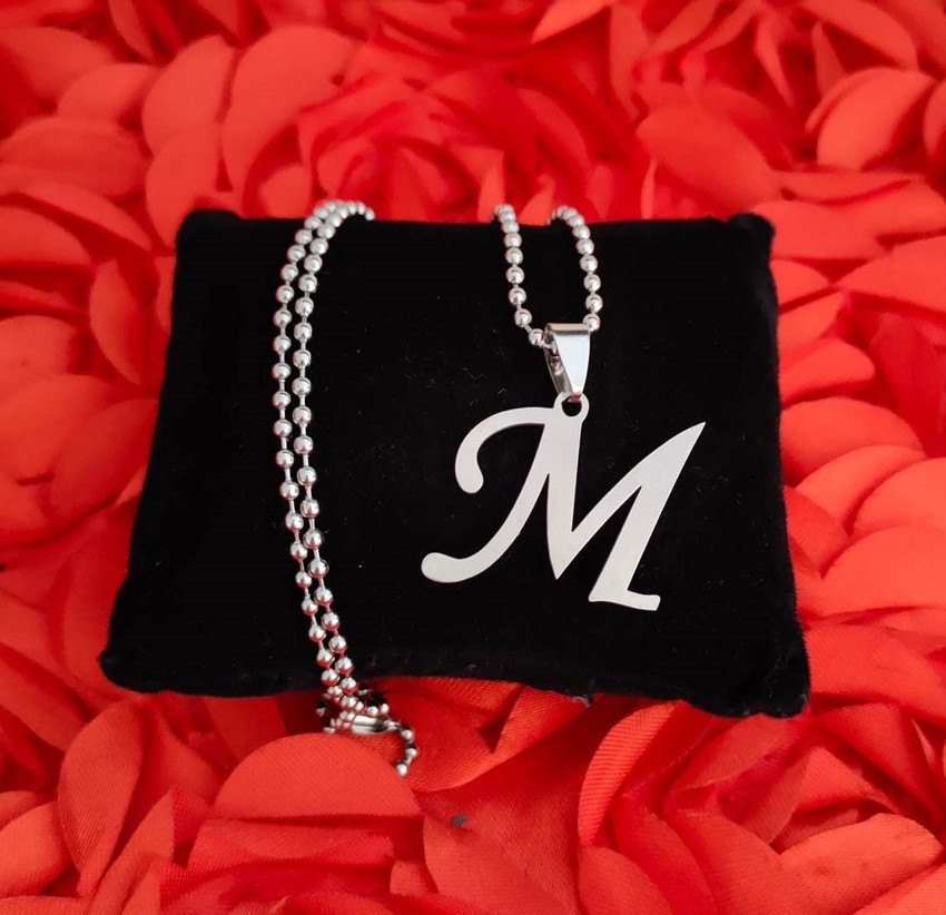 M outlet alphabet pendant