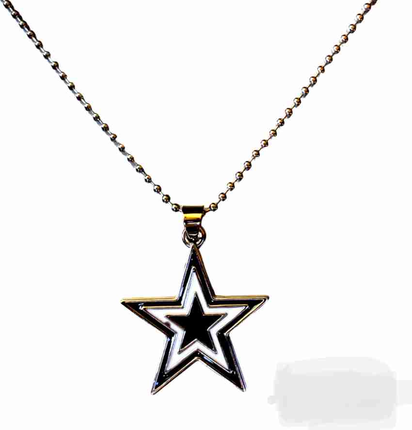 saanvi Stylish Star Shape Pendant Locket Chain for Boys & Girls Silver  Stainless Steel Locket Price in India - Buy saanvi Stylish Star Shape  Pendant Locket Chain for Boys & Girls Silver