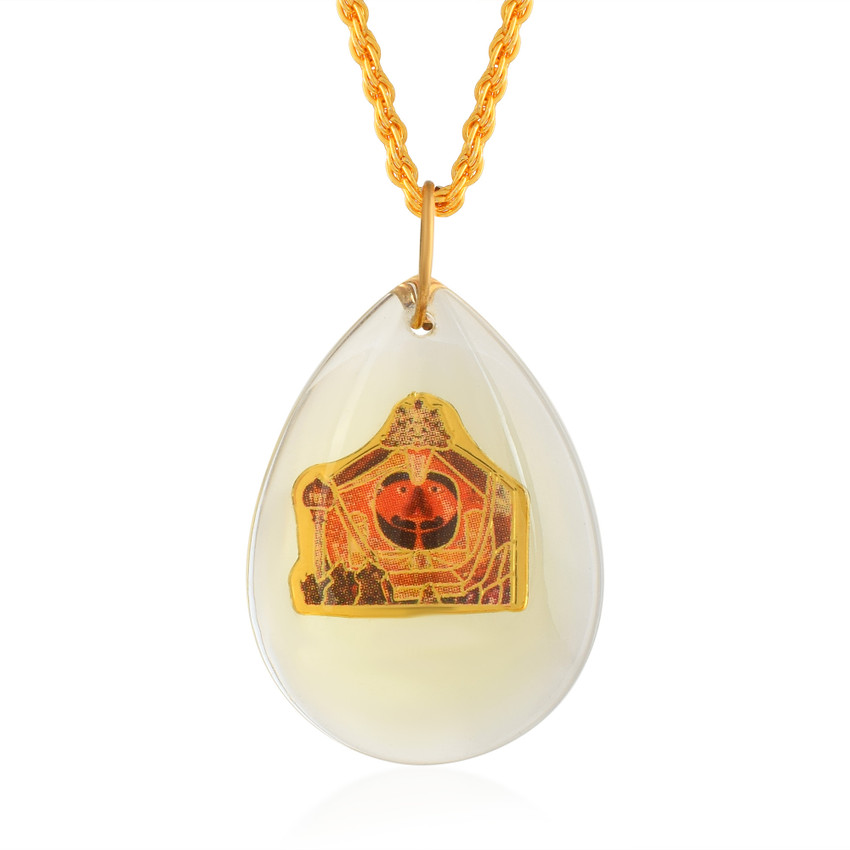 Zumrut Crystal Aquarium Design Lord Salasar Balaji Baba Pendant